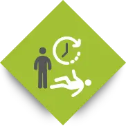 icono verticalidad movimiento tiempo