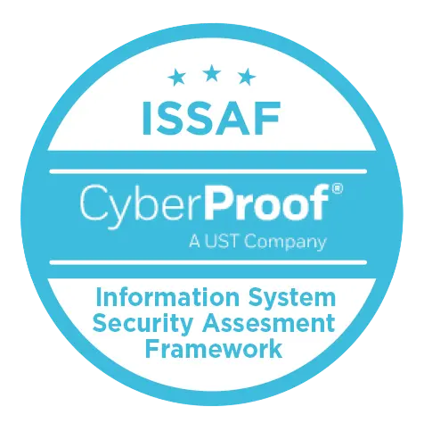 Sello Certificado ECOMMUNICATOR CYBERPROOF ISSAF