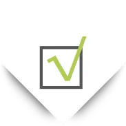 icono con señal de check